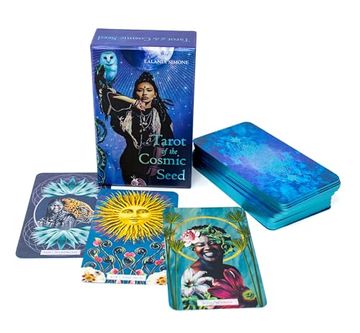 portada Tarot of the Cosmic Seed: (79 Full-Color Cards and 80 Page Booklet) (en Inglés)
