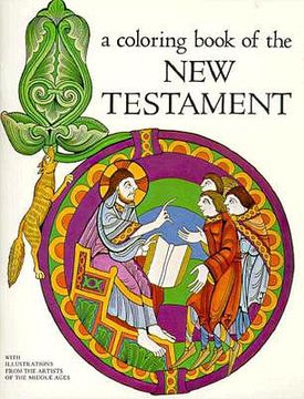 portada a coloring book of the new testament