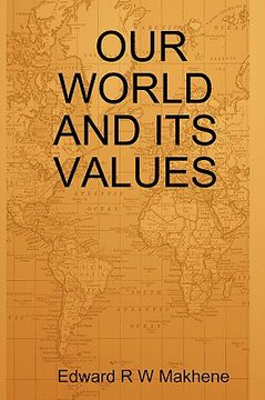 portada our world and its values (in English)