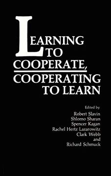 portada Learning to Cooperate, Cooperating to Learn (en Inglés)