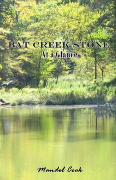 portada Bat Creek Stone: At a Glance (in English)