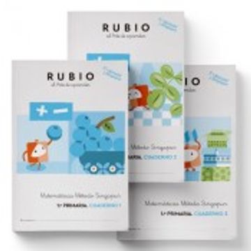 portada Matemáticas Método Singapur 1. º Primaria Rubio (in Spanish)
