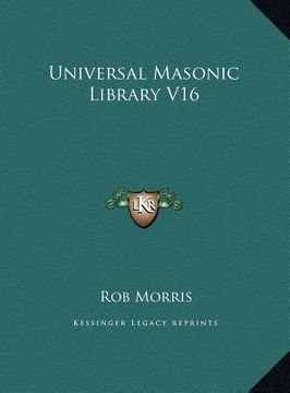 portada universal masonic library v16 (en Inglés)