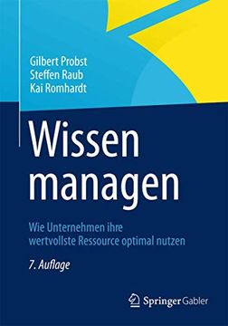 portada Wissen Managen: Wie Unternehmen Ihre Wertvollste Ressource Optimal Nutzen (in German)