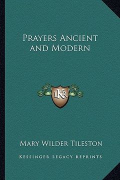 portada prayers ancient and modern (en Inglés)