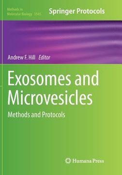 portada Exosomes and Microvesicles: Methods and Protocols: 1545 (Methods in Molecular Biology) (en Inglés)