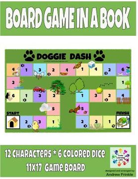portada Board Game in a Book - Doggie Dash (en Inglés)