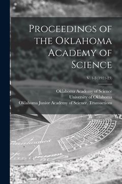 portada Proceedings of the Oklahoma Academy of Science; v. 1-3 (1921-23) (en Inglés)
