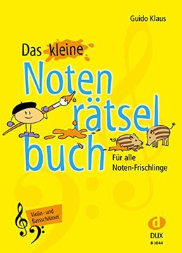 portada Das kleine Notenrätselbuch: Violin- und Bassschlüssel (en Alemán)