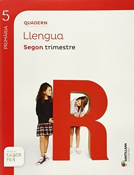 portada QUADERN LLENGUA 5 PRIMARIA 2 TRIM SABER FER