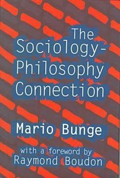 portada the sociology-philosophy connection (en Inglés)