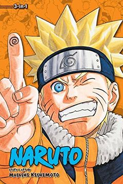 portada Naruto (3-in-1 Edition), Vol. 9: Includes Vols. 25, 26 & 27 (in English)