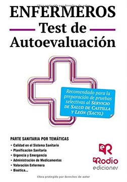 portada Enfermeros. Test de Autoevaluación. Servicio de Salud de Castilla y León