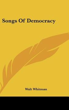 portada songs of democracy (en Inglés)