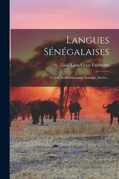 portada Langues Sénégalaises: Wolof, Arabe-hassania, Soninké, Sérère...
