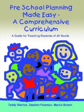 portada pre school planning made easy - a comprehensive curriculum: a guide for teaching students of all needs (en Inglés)