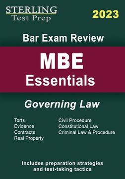 portada Sterling Bar Exam Review MBE Essentials: Governing Law Outlines (en Inglés)