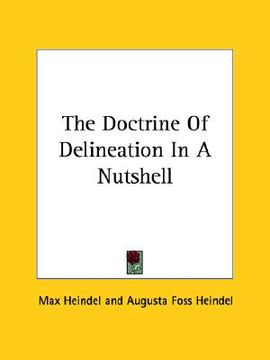 portada the doctrine of delineation in a nutshell (en Inglés)