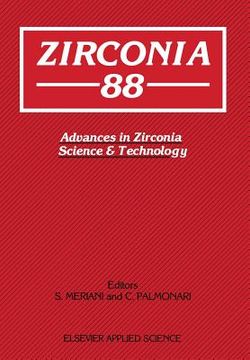portada Zirconia'88: Advances in Zirconia Science and Technology (en Inglés)