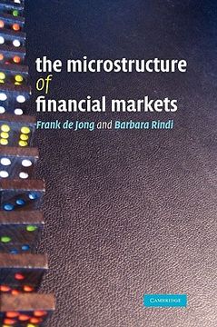 portada The Microstructure of Financial Markets (en Inglés)