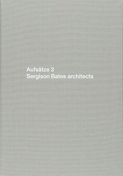 portada Aufsätze 3: Sergison Bates Architects (in German)