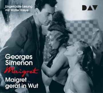 portada Maigret Gerät in wut: 61. Fall. Ungekürzte Lesung mit Walter Kreye (en Alemán)