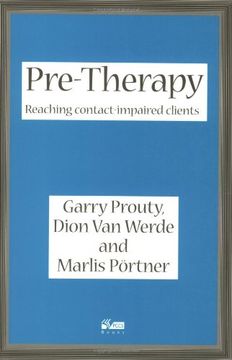 portada Pre-Therapy: Reaching Contact Impaired Clients