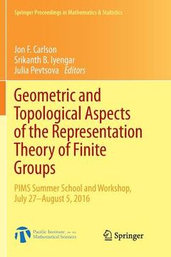 portada Geometric and Topological Aspects of the Representation Theory of Finite Groups: PIMS Summer School and Workshop, July 27-August 5, 2016 (in English)