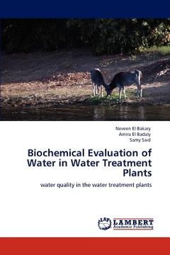 portada biochemical evaluation of water in water treatment plants (en Inglés)