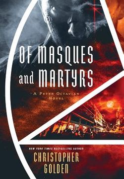 portada Of Masques and Martyrs: A Peter Octavian Novel (en Inglés)