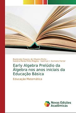 portada Early Algebra Prelúdio da Álgebra nos Anos Iniciais da Educação Básica
