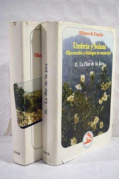 portada Umbría y solana : (recuerdos y diálogos de montería)
