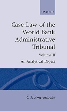 portada Case-Law of the World Bank Administrative Tribunal: An Analytical Digest Volume ii: Vol 2 
