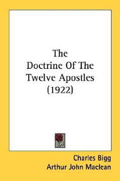 portada the doctrine of the twelve apostles (1922) (en Inglés)