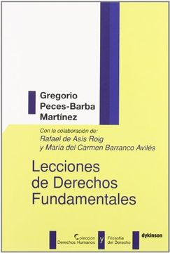 portada Lecciones de Derechos Fundamentales (Colección Derechos Humanos y Filosofía del Derecho. ) (in Spanish)