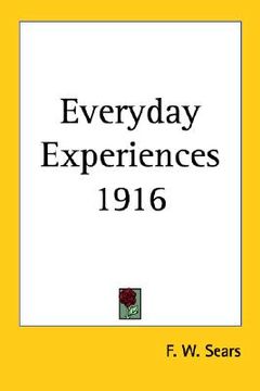 portada everyday experiences 1916 (en Inglés)