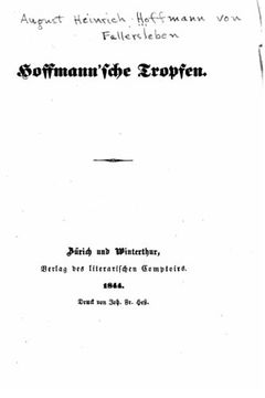 portada Hoffmann'sche Tropfen (German Edition)