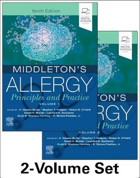 portada Middleton's Allergy 2-Volume Set: Principles and Practice, 9e (Middletons Allergy Principles and Practice) (in English)