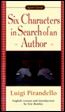portada Six Characters in Search of an Author (Signet Classics) (en Inglés)