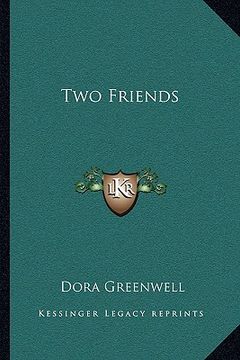portada two friends (en Inglés)