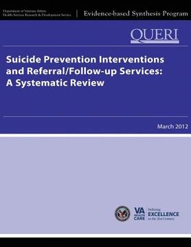 portada Suicide Prevention Interventions and Referral/Follow-up Services: A Systematic Review (en Inglés)