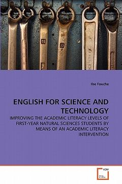 portada english for science and technology (en Inglés)