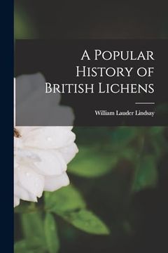 portada A Popular History of British Lichens (en Inglés)