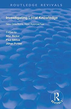 portada Investigating Local Knowledge: New Directions, new Approaches (en Inglés)