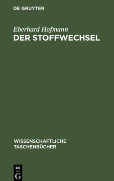 portada Der Stoffwechsel (en Alemán)
