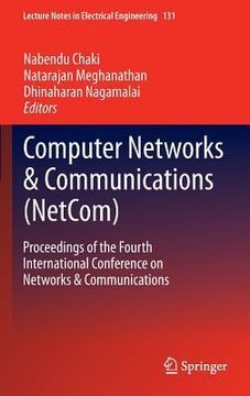 portada computer networks & communications (netcom): proceedings of the fourth international conference on networks & communications (en Inglés)