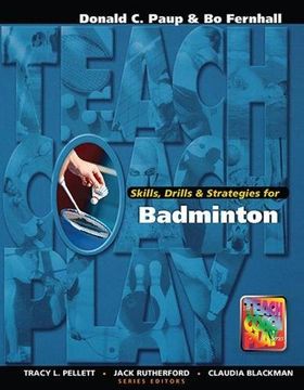 portada Skills, Drills & Strategies for Badminton (en Inglés)