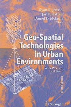 portada geo-spatial technologies in urban environments: policy, practice, and pixels (en Inglés)