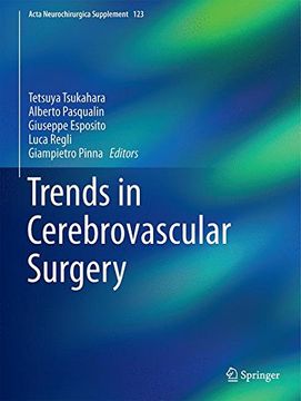 portada Trends in Cerebrovascular Surgery (Acta Neurochirurgica Supplement) (en Inglés)