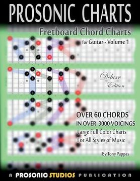 portada Fretboard Chord Charts for Guitar - Volume 1 (en Inglés)